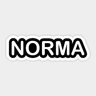 NORMA Sticker